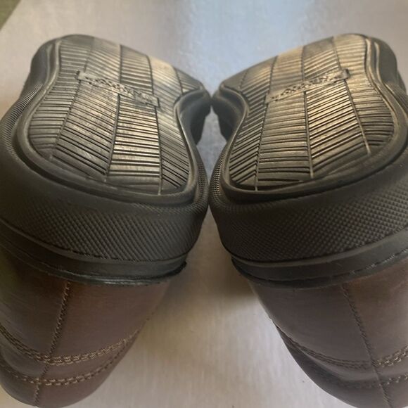 ALLEN EDMONDS Men’s Brown Leather Sneakers Size 8 1/2 - Picture 7 of 10